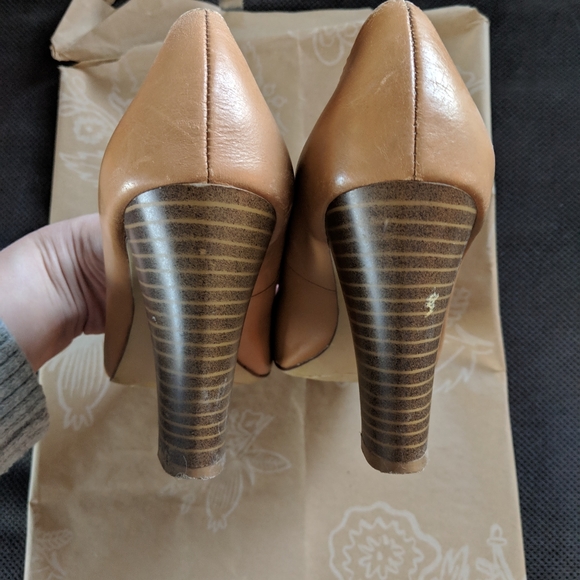 open toe heels size 9 - Picture 6 of 8